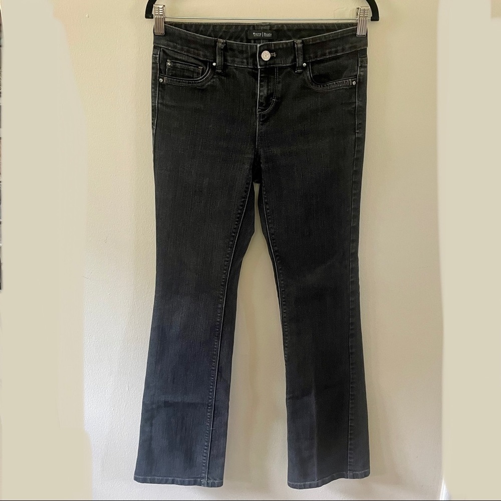 WHBM Blanc Jeans in Black